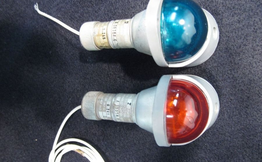 TWO AIRCRAFT NAVIGATION LIGHTS for sale in Apple Creek, OH US 3740