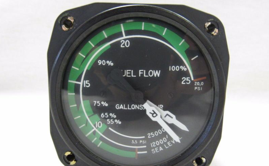 TWIN ENGINE FUEL FLOW GAUGE 2479 Aviators Market