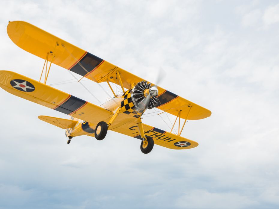 Biplane Stearman Boeing Poster for Sale by Michael Garber